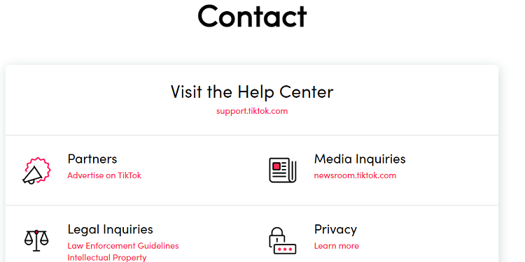 3 Ways to Get in Touch With TikTok