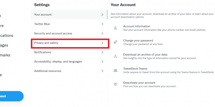 A Rundown on the Settings on Twitter