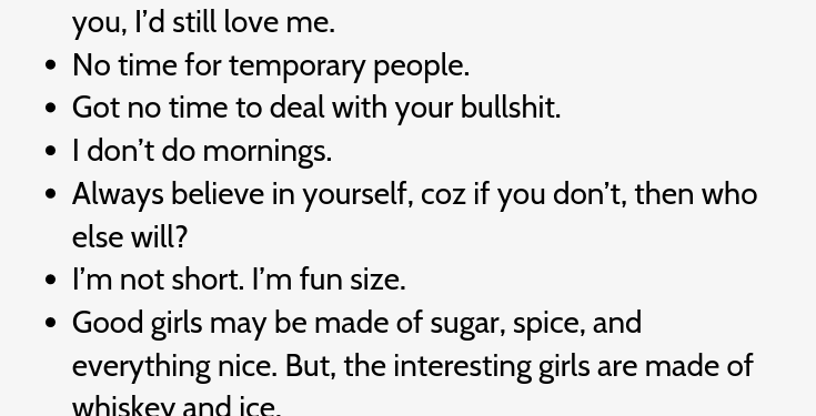 Badass Captions For Instagram