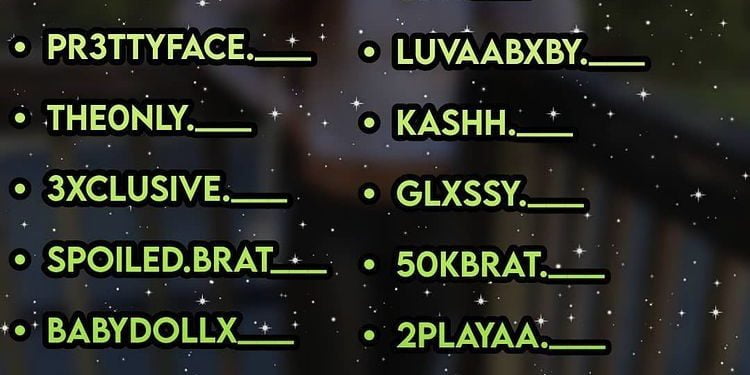 Cute Instagram Names