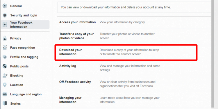 Does Downloading Your Facebook Data Show Deleted Messages?