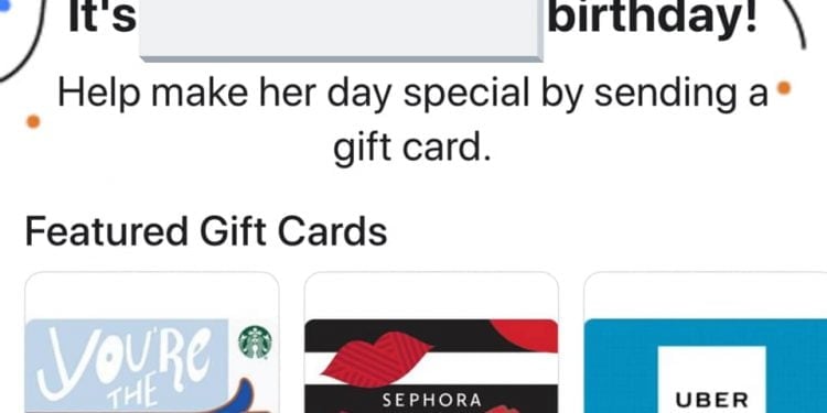 Facebook Gift Cards – Can You Send a Gift Card Via Facebook?