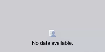 Facebook Says No Data Available