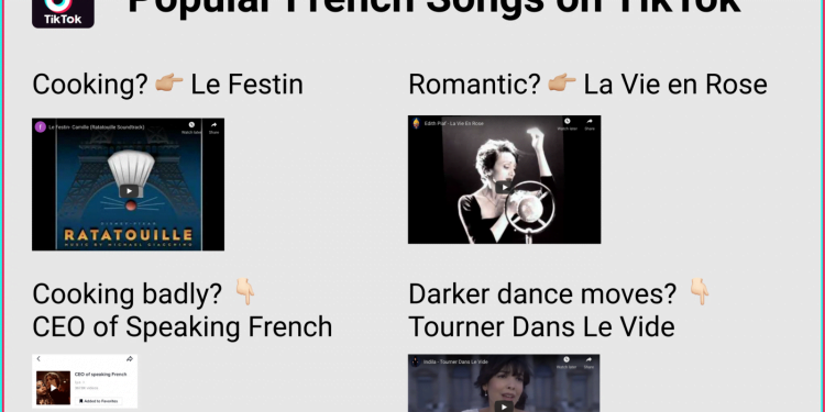 French Songs For TikTok
