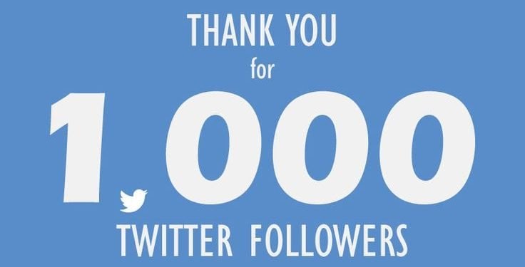 How Can I Get 1000 Followers on Twitter?