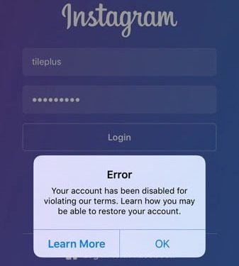 How Can I Get My Instagram Back After Being Disabled?