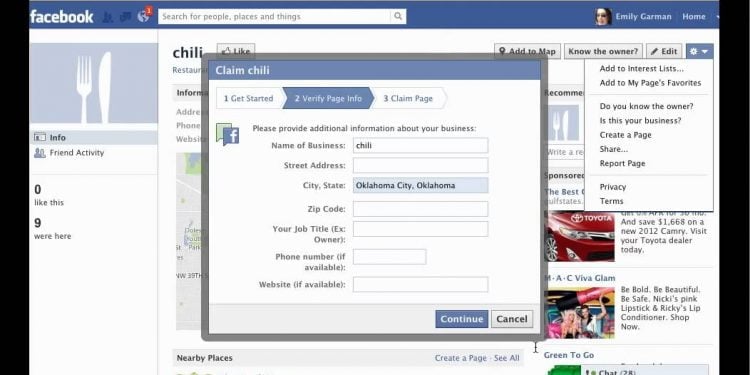 How Can I Recover My Facebook Page?