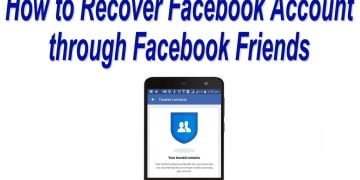 How Can I Recover My Friends Facebook Account?