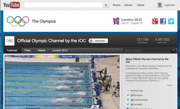 How Can I Watch the Olympics on YouTube For Free?