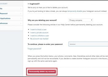 How Deactivate Instagram – How to Permanently Delete Your Instagram Account