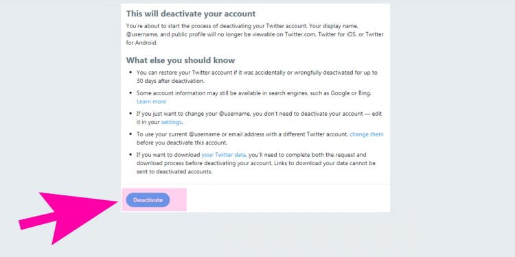How Do I Cancel My Twitter Account?
