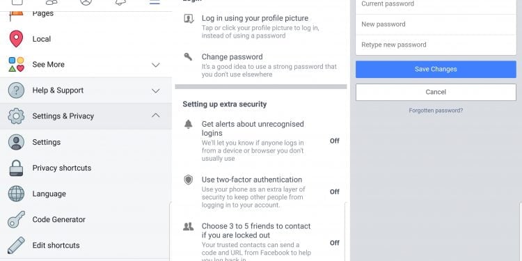 How Do I Change My Facebook Password?