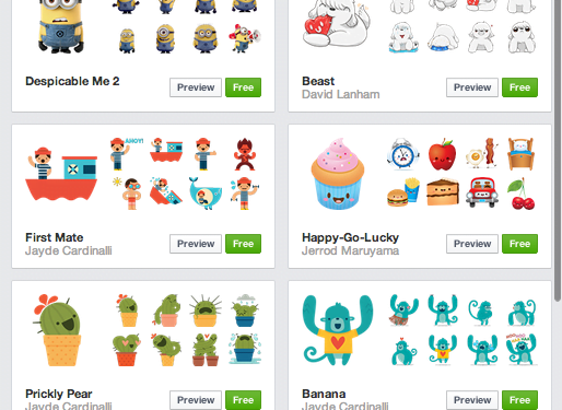 How Do I Get New Stickers For Facebook?