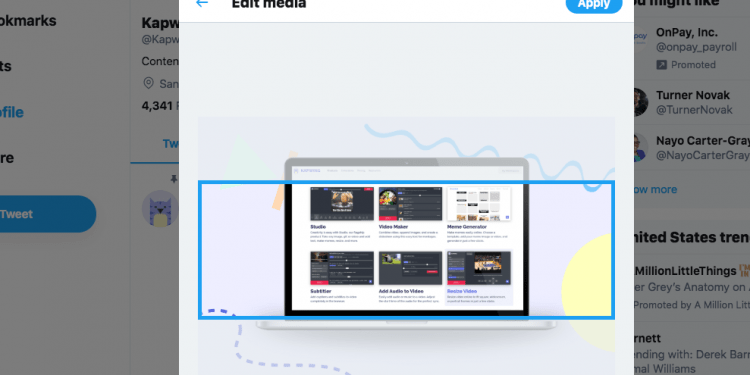 How Do I Make a Picture Fit My Twitter Header?