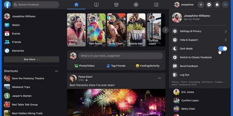How Do I Turn on Dark Mode on Facebook in My Browser?