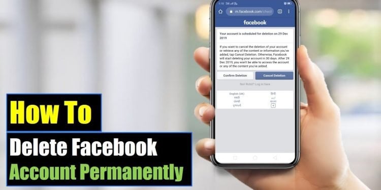 How Do You Delete Facebook Account Permanently Immediately in Mobile?