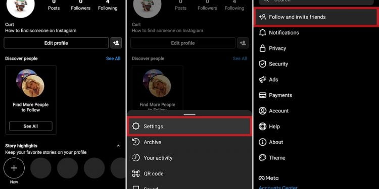 How Do You Find Contacts on Instagram in May 2022?