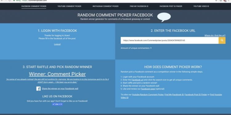 How Do You Pick a Random Winner on Facebook?