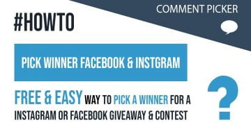 How Do You Pick a Winner on Facebook Giveaway?