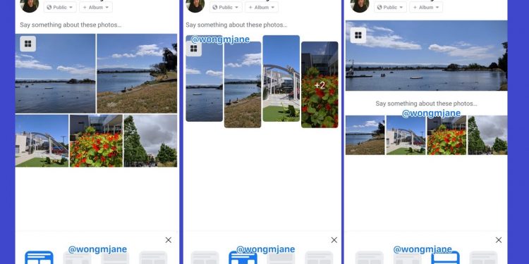 How Do You Post Multiple Pictures in One Frame on Facebook?