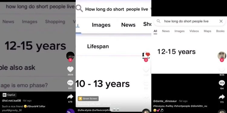 How Long Do Short People Live on TikTok?