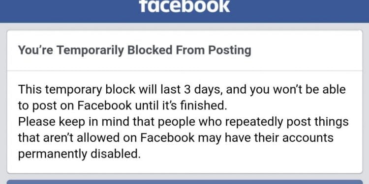 How Long Is a Temporary Block on Facebook?