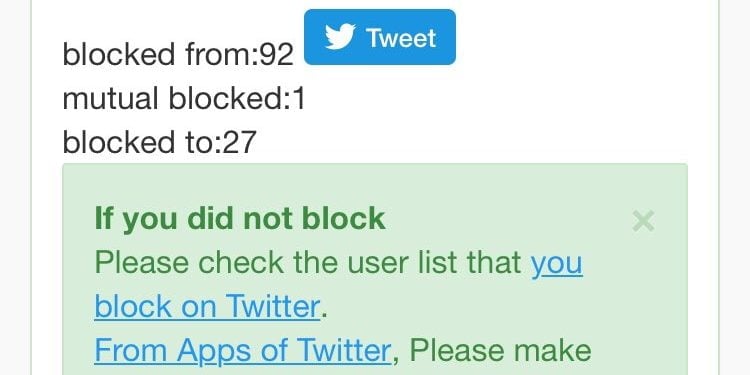 How Many People Blocked Me on Twitter?