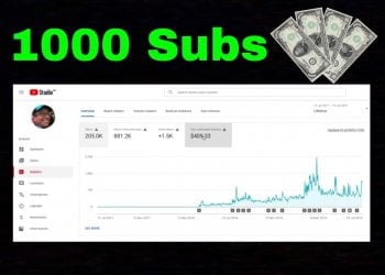 How Much Money Can You Make With 1000 Subscribers on YouTube?