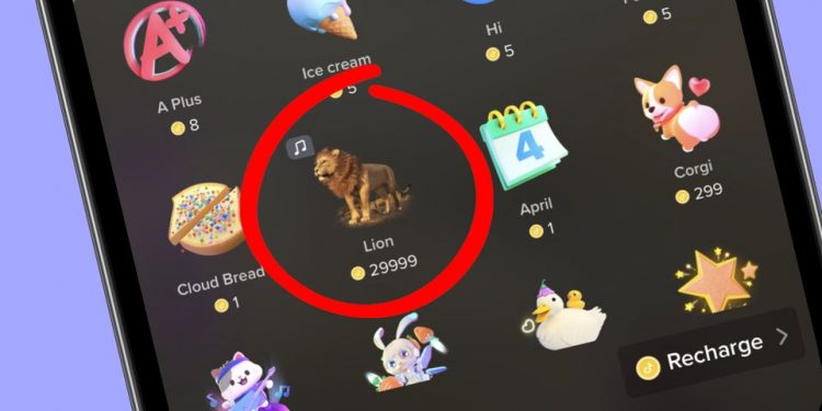 How Much is a Lion Worth on TikTok?