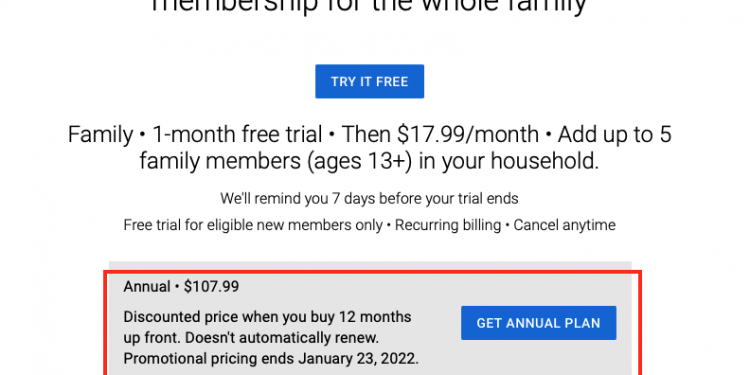 How Much is the YouTube Family Plan?