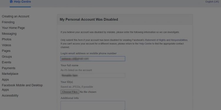 How to Activate a Facebook Account