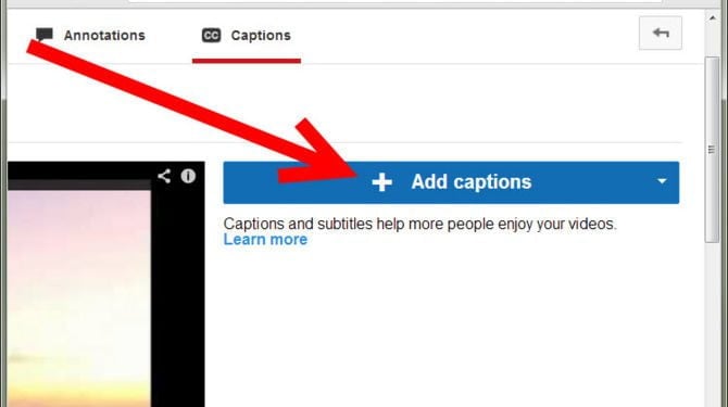 How to Add Captions to YouTube Videos