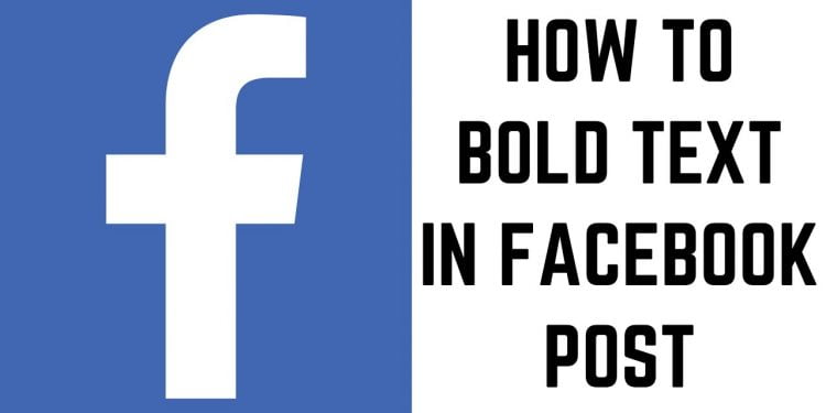 How to Bold in Facebook