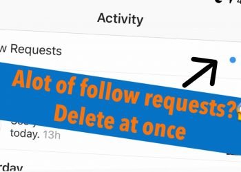 How to Bulk Delete Follow Requests on Instagram