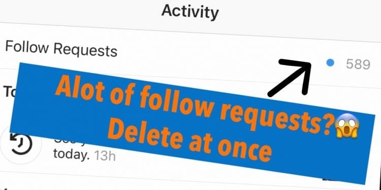 How to Bulk Delete Follow Requests on Instagram