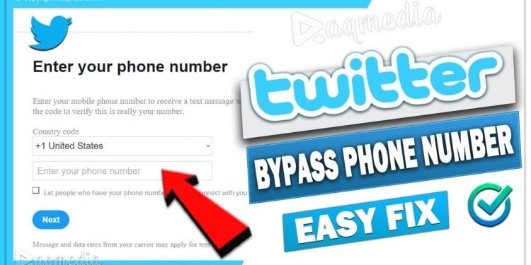 How to Bypass Twitter Phone Verification