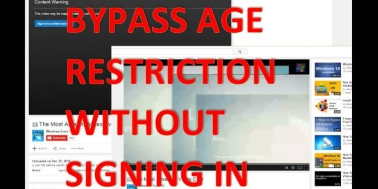 How to Bypass YouTube Age Verification