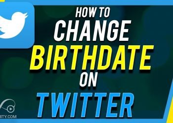 How to Change Birthday on Twitter