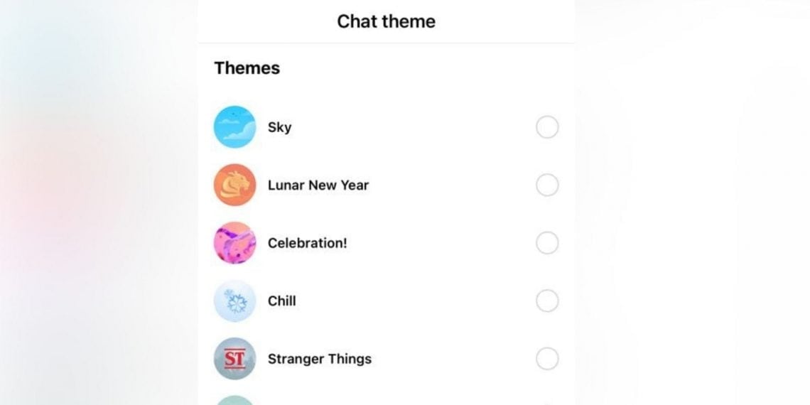How to Change Chat Theme in Instagram