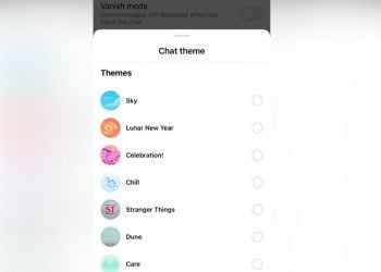How to Change Chat Theme in Instagram