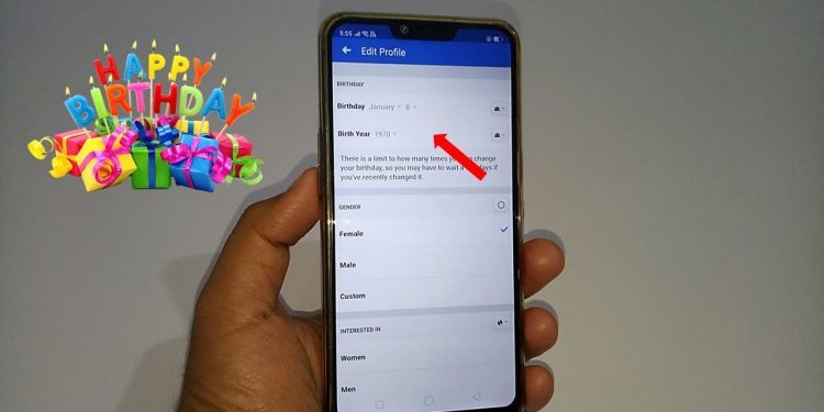 How to Change Date of Birth in Facebook