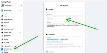 How to Change Facebook Link