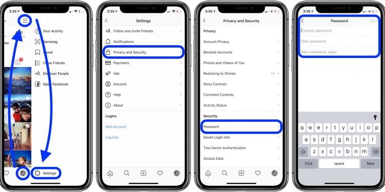 How to Change Instagram Password on iPhone