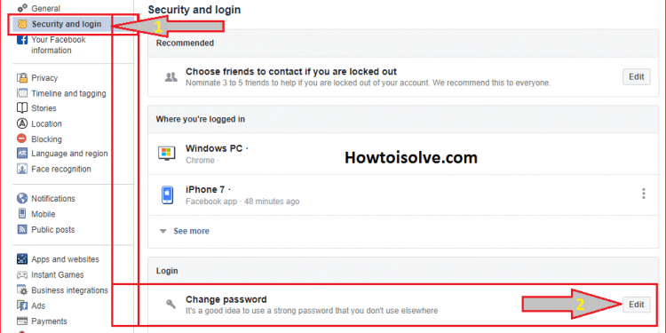 How to Change Password in Facebook on Your Mac