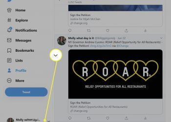 How to Change Twitter at Sign