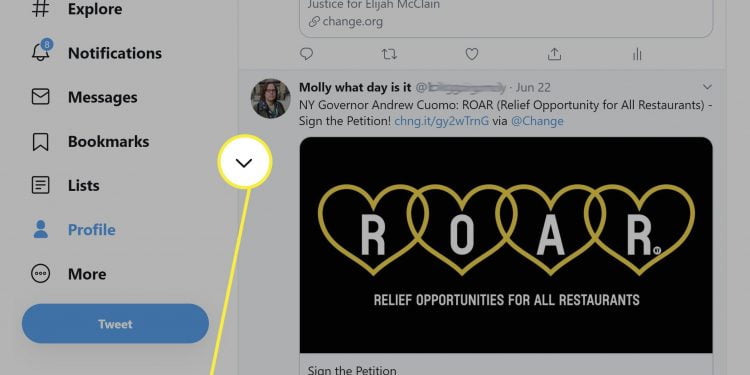 How to Change Twitter at Sign