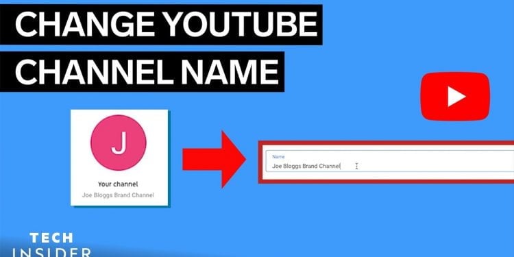 How to Change YouTube Channel Name