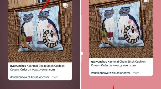 How to Change Your Background Color on Instagram Without Covering the Picture