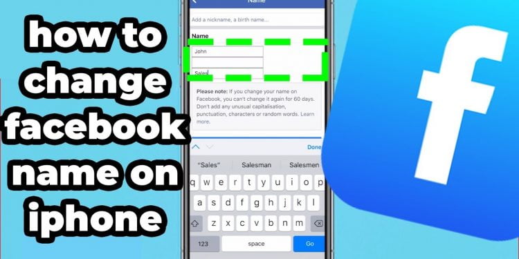 How to Change Your Name on Facebook on iPhone