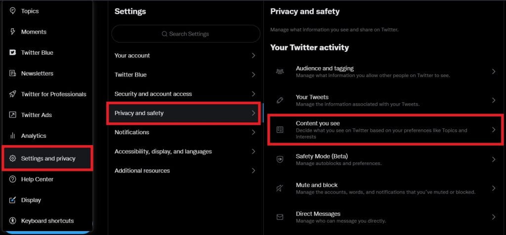 How to Enable NSFW on Twitter - Zeru